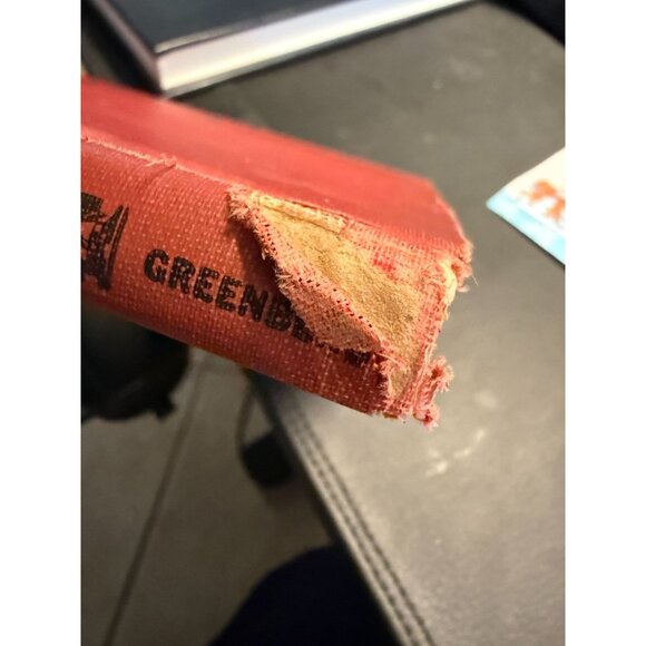 Jackie Robinson Biography Hardcover Book 1948 Greenberg Publisher Rare Edition - Picture 7 of 7